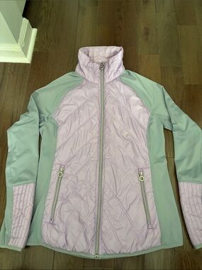Calvin Klein Light Purple Quilted Active Jacket